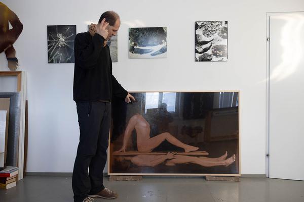 VIENNA ART WEEK 2023 Open Studio Days: Robert Gruber (BMKOES Ateliers Wattgasse, 11.11. & 12.11.2023) Foto: eSeL.at - Lorenz Seidler Foto: eSeL Lorenz Seidler