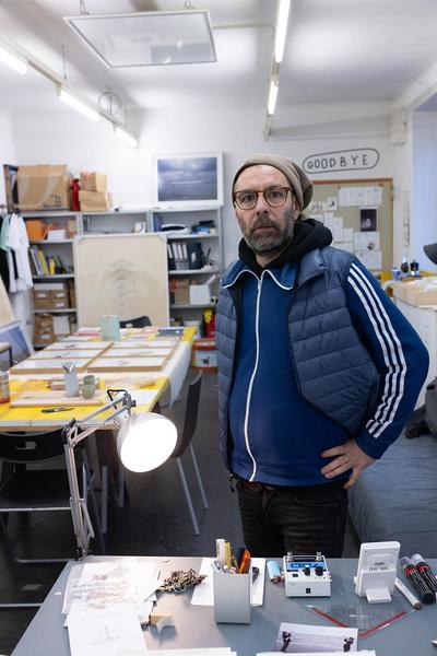 VIENNA ART WEEK 2023 Open Studio Days: Aldo Giannotti (11.11. & 12.11.2023) Foto: eSeL.at - Lorenz Seidler Foto: eSeL Lorenz Seidler