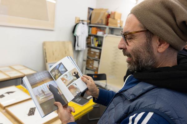 VIENNA ART WEEK 2023 Open Studio Days: Aldo Giannotti (11.11. & 12.11.2023) Foto: eSeL.at - Lorenz Seidler Foto: eSeL Lorenz Seidler