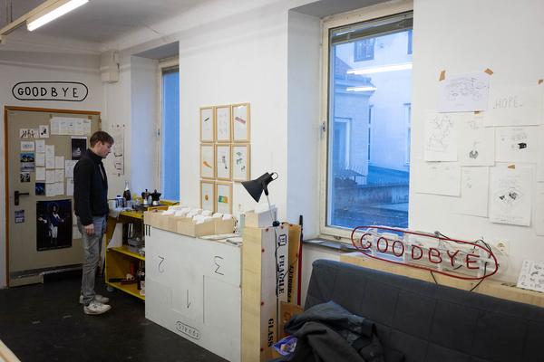 VIENNA ART WEEK 2023 Open Studio Days: Aldo Giannotti (11.11. & 12.11.2023) Foto: eSeL.at - Lorenz Seidler Foto: eSeL Lorenz Seidler