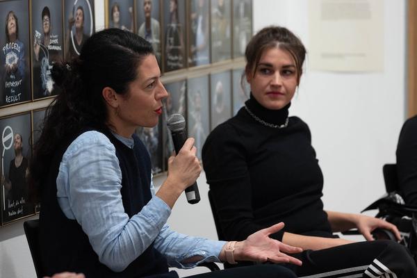 VIENNA ART WEEK: Systemrelevant "Ausstellungsraum 2.0" Podiumsdiskussion (Künstlerhaus Wien, 14.11.2023) Foto: eSeL.at - Lorenz Seidler Foto: eSeL Lorenz Seidler