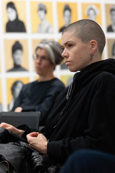 VIENNA ART WEEK: Systemrelevant "Ausstellungsraum 2.0" Podiumsdiskussion (Künstlerhaus Wien, 14.11.2023) Foto: eSeL.at - Lorenz Seidler Foto: eSeL Lorenz Seidler