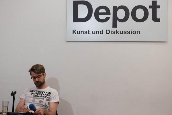 Depot: Visiting Critics Vienna - An Outside Perspective on Art in Austria (25.9.2023) Foto: eSeL.at - Lorenz Seidler Foto: eSeL Lorenz Seidler
