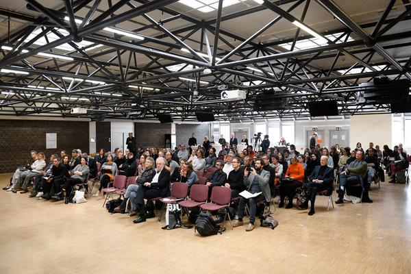 IG Architektur / ÖGFA: Vom Bau zum Umbau. Ein Symposium zur Bauwende (Alte WU, 24.11.23) Foto: eSeL.at - Joanna Pianka Foto: Joanna Pianka