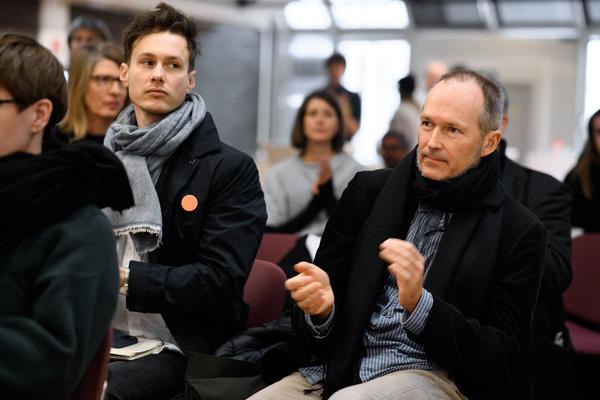 IG Architektur / ÖGFA: Vom Bau zum Umbau. Ein Symposium zur Bauwende (Alte WU, 24.11.23) Foto: eSeL.at - Joanna Pianka Foto: Joanna Pianka