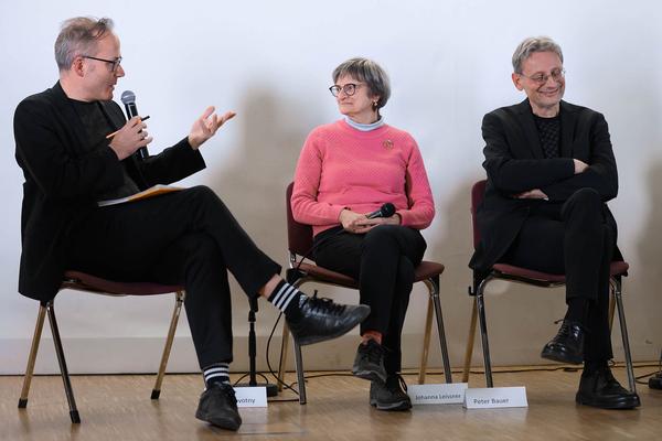 IG Architektur / ÖGFA: Vom Bau zum Umbau. Ein Symposium zur Bauwende (Alte WU, 24.11.23) Foto: eSeL.at - Joanna Pianka Foto: Joanna Pianka