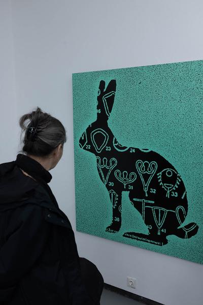 Fotogalerie Wien: VIENNA ART WEEEK Werkschau Andrea van der Straeten (10.11.2023) Foto: eSeL.at - Lorenz Seidler Foto: eSeL Lorenz Seidler