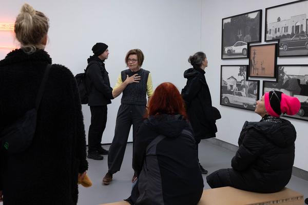 Fotogalerie Wien: VIENNA ART WEEEK Werkschau Andrea van der Straeten (10.11.2023) Foto: eSeL.at - Lorenz Seidler Foto: eSeL Lorenz Seidler