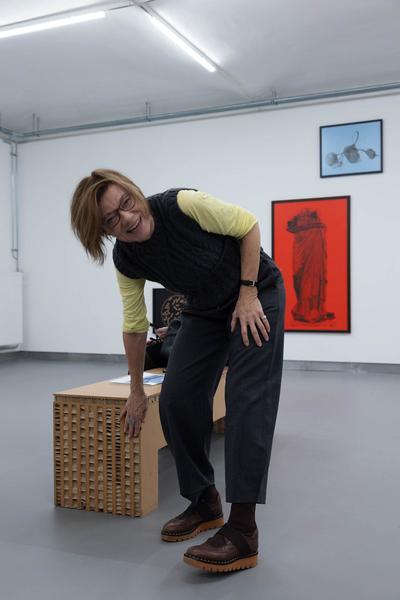Fotogalerie Wien: VIENNA ART WEEEK Werkschau Andrea van der Straeten (10.11.2023) Foto: eSeL.at - Lorenz Seidler Foto: eSeL Lorenz Seidler