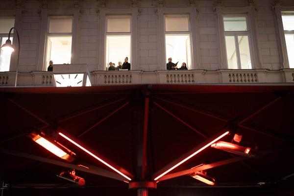 WIEN MODERN 2023: Olga Neuwirth "Gassatim-Konzert" (Graben/Pestsäule, 21.11.2023) Foto: eSeL.at - Lorenz Seidler Foto: eSeL Lorenz Seidler