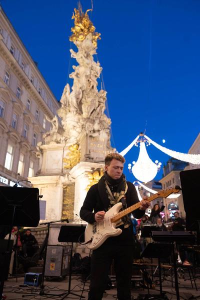 WIEN MODERN 2023: Olga Neuwirth "Gassatim-Konzert" (Graben/Pestsäule, 21.11.2023) Foto: eSeL.at - Lorenz Seidler Foto: eSeL Lorenz Seidler