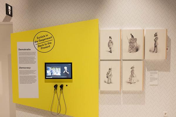 Wien Museum Karlsplatz: "Wien. Meine Geschichte" Dauerausstellung (seit 6.12.2023) Foto: eSeL.at - Lorenz Seidler Foto: eSeL Lorenz Seidler