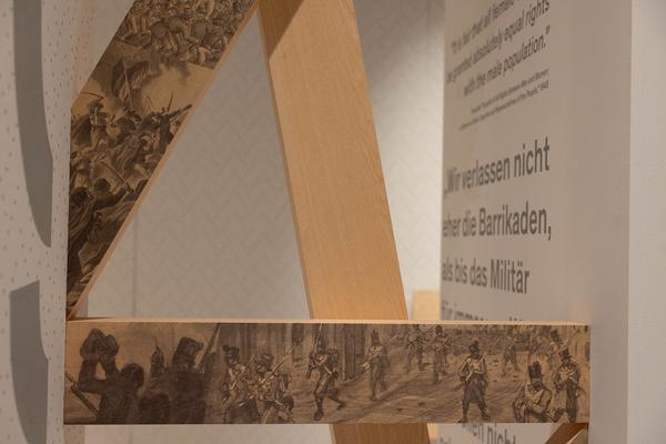 Wien Museum Karlsplatz: "Wien. Meine Geschichte" Dauerausstellung (seit 6.12.2023) Foto: eSeL.at - Lorenz Seidler Foto: eSeL Lorenz Seidler