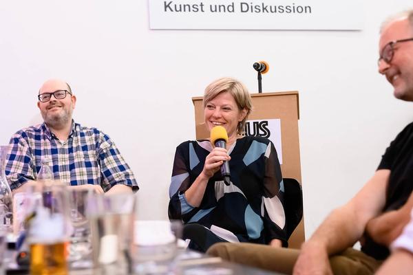WIENWOCHE 2023: Wer hat Angst vor dem Museum der Migration? (Depot, 21.9.23) Foto: eSeL.at - Joanna Pianka Foto: eSeL.at - Joanna Pianka