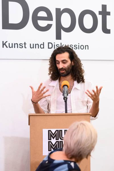 WIENWOCHE 2023: Wer hat Angst vor dem Museum der Migration? (Depot, 21.9.23) Foto: eSeL.at - Joanna Pianka Foto: eSeL.at - Joanna Pianka