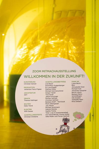 Zoom Kindermuseum: Willkommen in der Zukunft. Mitmachausstellung (4.20.2023 - 25.2.22024) Foto: eSeL.at - Lorenz Seidler Foto: eSeL Lorenz Seidler