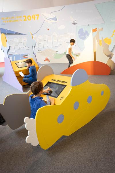 Zoom Kindermuseum: Willkommen in der Zukunft. Mitmachausstellung (4.20.2023 - 25.2.22024) Foto: eSeL.at - Lorenz Seidler Foto: eSeL Lorenz Seidler