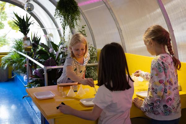 Zoom Kindermuseum: Willkommen in der Zukunft. Mitmachausstellung (4.20.2023 - 25.2.22024) Foto: eSeL.at - Lorenz Seidler Foto: eSeL Lorenz Seidler