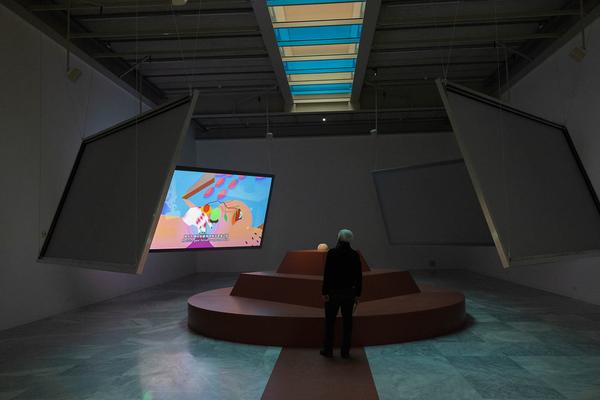MAK Contemporary: Wong Ping "edging" (25.10.2023 - 31.3.2024) Foto: eSeL.at - Lorenz Seidler Foto: eSeL Lorenz Seidler