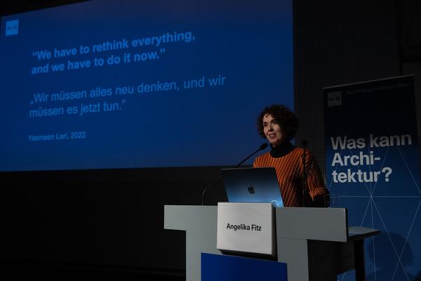 Architekturzentrum Wien: Yasmeen Lari - Architektur für die Zukunft (8.3. - 10.8.2023) Foto: eSeL.at - Lorenz Seidler Foto: eSeL Lorenz Seidler