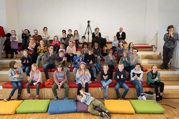 Zoom Kindermuseum Kindervorlesung: Gudrun Haindlmaier "Stadt der Zukunft?" (19.3.2023) Foto: eSeL.at - Lorenz Seidler Foto: eSeL Lorenz Seidler
