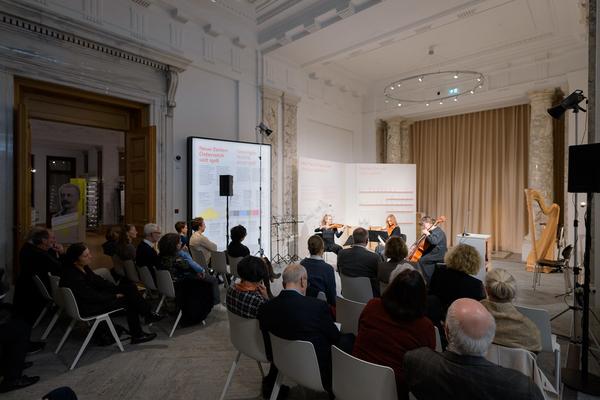 Haus der Geschichte Österreich: Konzert in Erinnerung an Alma Rosé (04.11.2024) Foto: eSeL.at - Joanna Pianka