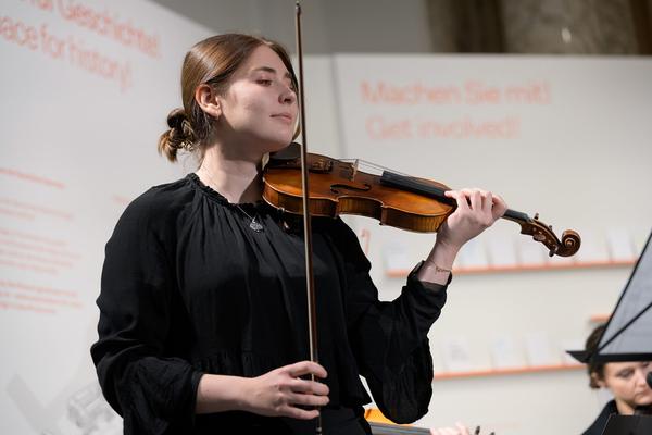 Haus der Geschichte Österreich: Konzert in Erinnerung an Alma Rosé (04.11.2024) Foto: eSeL.at - Joanna Pianka