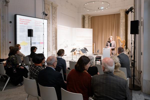 Haus der Geschichte Österreich: Konzert in Erinnerung an Alma Rosé (04.11.2024) Foto: eSeL.at - Joanna Pianka