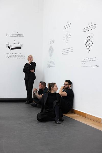 Kunstforum Wien: Aldo Giannotti "House of Constructs" (12.6. - 30.6.2024) Foto: eSeL.at - Lorenz Seidler Foto: eSeL Lorenz Seidler