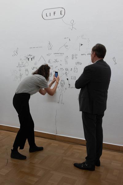 Kunstforum Wien: Aldo Giannotti "House of Constructs" (12.6. - 30.6.2024) Foto: eSeL.at - Lorenz Seidler Foto: eSeL Lorenz Seidler