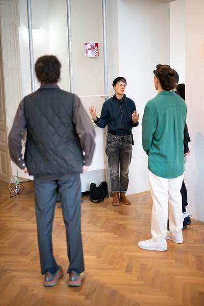 Akademie der bildenden Künste Wien (Exhibit Studio Schillerplatz): All you have is not just Flesh and Bones (14.03. - 26.05.2024) Foto: Felix Kubitza