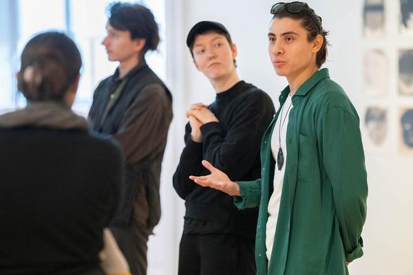Akademie der bildenden Künste Wien (Exhibit Studio Schillerplatz): All you have is not just Flesh and Bones (14.03. - 26.05.2024) Foto: Felix Kubitza