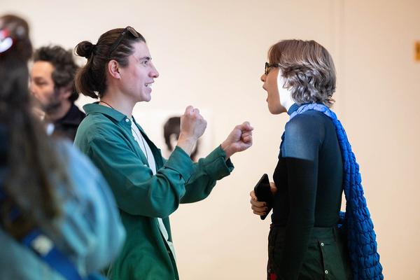 Akademie der bildenden Künste Wien (Exhibit Studio Schillerplatz): All you have is not just Flesh and Bones (14.03. - 26.05.2024) Foto: Felix Kubitza