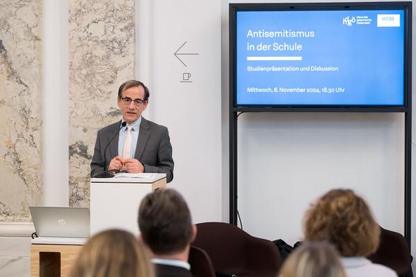 Haus der Geschichte Österreich: Antisemitismus in der Schule - Präsentation und Diskussion (6.11.2024) Foto: eSeL.at - Joanna Pianka