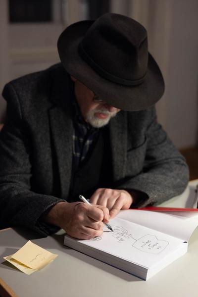 Sigmund Freud Museum: Art Spiegelman im Gespräch "Comics, Violence and Psychoanalysis" (22.2.2024) Foto: eSeL.at - Lorenz Seidler Foto: eSeL Lorenz Seidler