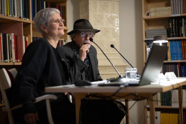 Sigmund Freud Museum: Art Spiegelman im Gespräch "Comics, Violence and Psychoanalysis" (22.2.2024) Foto: eSeL.at - Lorenz Seidler Foto: eSeL Lorenz Seidler