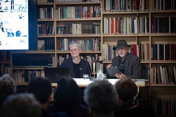 Sigmund Freud Museum: Art Spiegelman im Gespräch "Comics, Violence and Psychoanalysis" (22.2.2024) Foto: eSeL.at - Lorenz Seidler Foto: eSeL Lorenz Seidler
