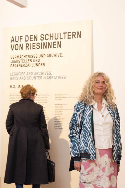Künstlerhaus Wien: Auf den Schultern von Riesinnen (8.3. - 9.6.2024) Foto: eSeL.at - Lorenz Seidler Foto: eSeL Lorenz Seidler