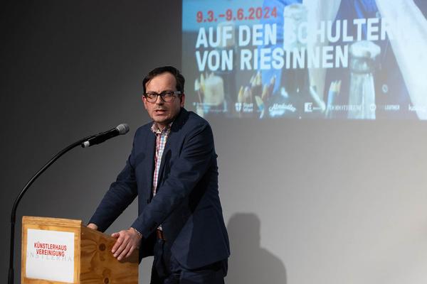 Künstlerhaus Wien: Auf den Schultern von Riesinnen (8.3. - 9.6.2024) Foto: eSeL.at - Lorenz Seidler Foto: eSeL Lorenz Seidler