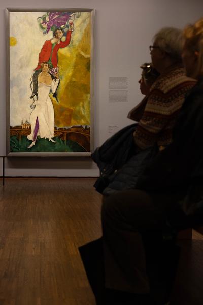Chagall (Albertina, 28.9.2024 - 9.2.2025) Foto: eSeL.at - Lorenz Seidler