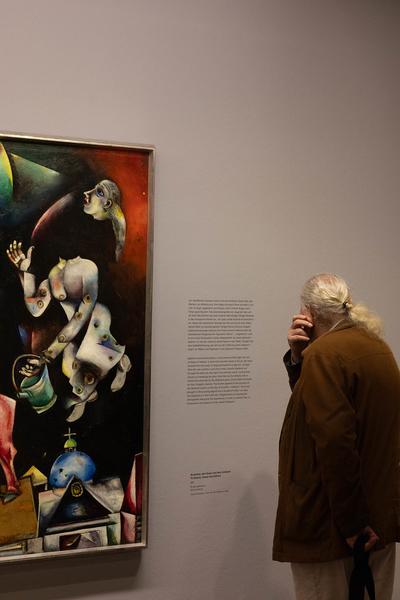 Chagall (Albertina, 28.9.2024 - 9.2.2025) Foto: eSeL.at - Lorenz Seidler