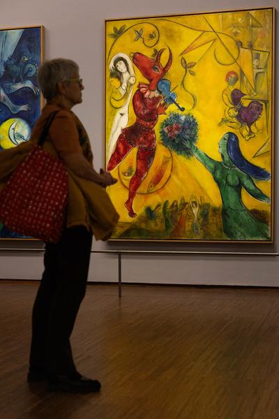 Chagall (Albertina, 28.9.2024 - 9.2.2025) Foto: eSeL.at - Lorenz Seidler