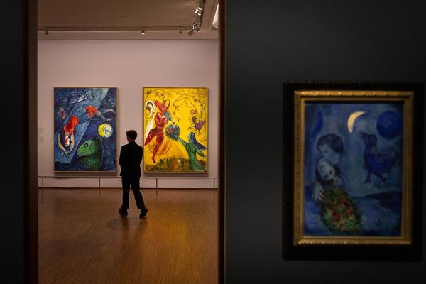 Chagall (Albertina, 28.9.2024 - 9.2.2025) Foto: eSeL.at - Lorenz Seidler