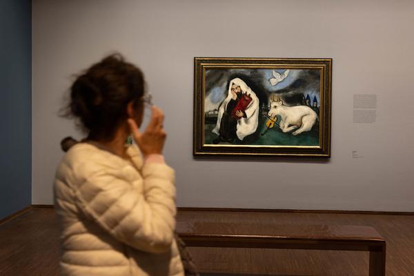 Chagall (Albertina, 28.9.2024 - 9.2.2025) Foto: eSeL.at - Lorenz Seidler