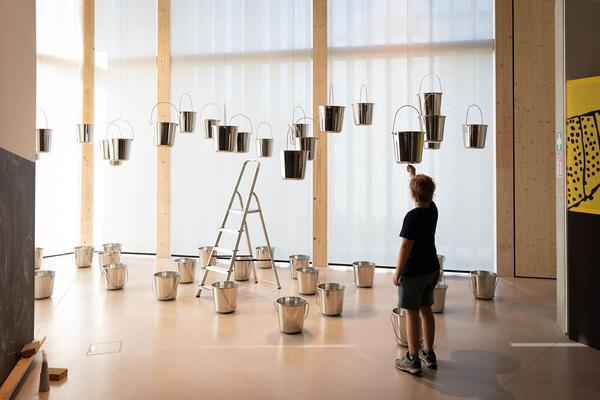 Ausstellung "dream.lab" Rivane Neuenschwander (KinderKunstLabor St.Pölten, 13.9.2024 – 23.2.2025) Foto: eSeL.at - Lorenz Seidler