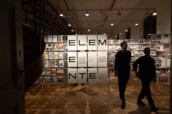 ELEMENTE.Adam Štěchs Blick auf architektonische Details (MAK Kunstblättersaal, 18.9.2024 - 2.3.2025) Foto: eSeL.at - Lorenz Seidler