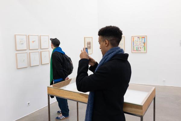 "What do I want to know?" - curated by Friedemann Malsch (Christine König Galerie, 13.9. - 19.10.2024) Foto: eSeL.at - Lorenz Seidler
