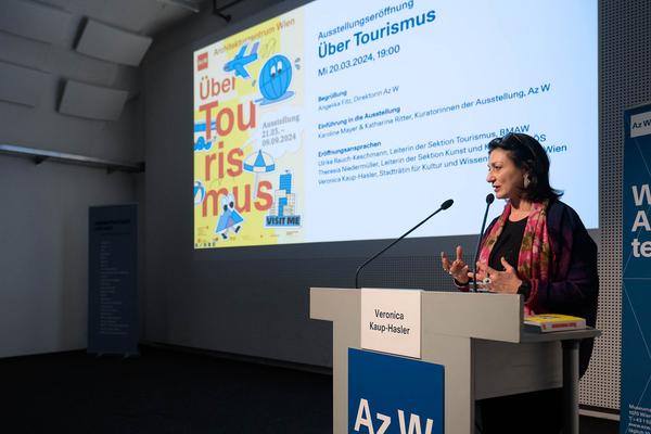 Architekturzentrum Wien: Über Tourismus (20.03.-09.09.2024) Foto: eSeL.at - Joanna Pianka Foto: Joanna Pianka