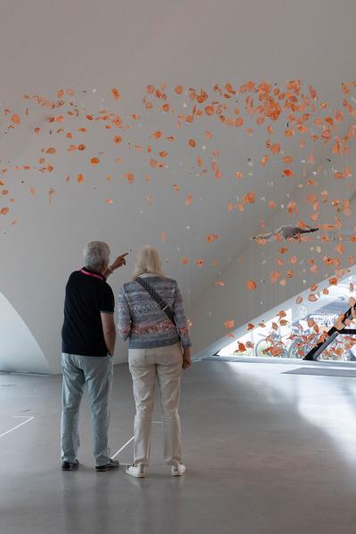 Landesgalerie Niederösterreich: Clarie Morgan "Hold me tightly lest i fall" (25.5.2024 - 2.3.2025) Foto: eSeL.at - Lorenz Seidler Foto: eSeL Lorenz Seidler