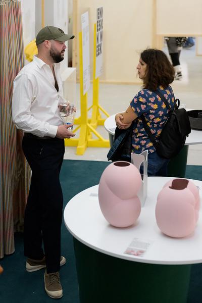 Festvialzentrale (VIENNA DESIGN WEEK 2024 Festivalzentralen Cocktail, 21.9.2024) Foto: eSeL.at/ViennaDesignWeek - Joanna Pianka